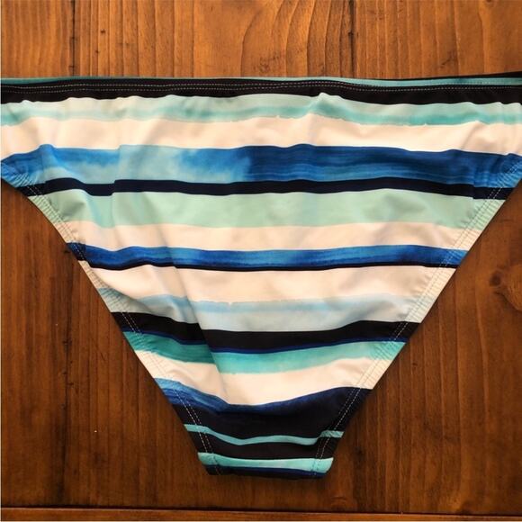 NWOT La Blanca Meridian Side Shirred Hipster Bottoms - Sz. 12 - Picture 4 of 6